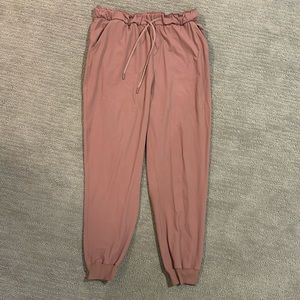 Stretch hight-rise joggers